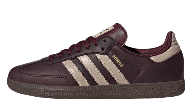 adidas Samba OG Maroon Crystal Sand (Women's)