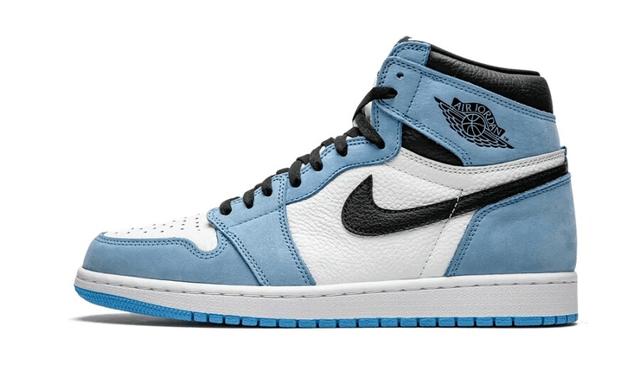 Air Jordan 1 Retro High White University Blue Black