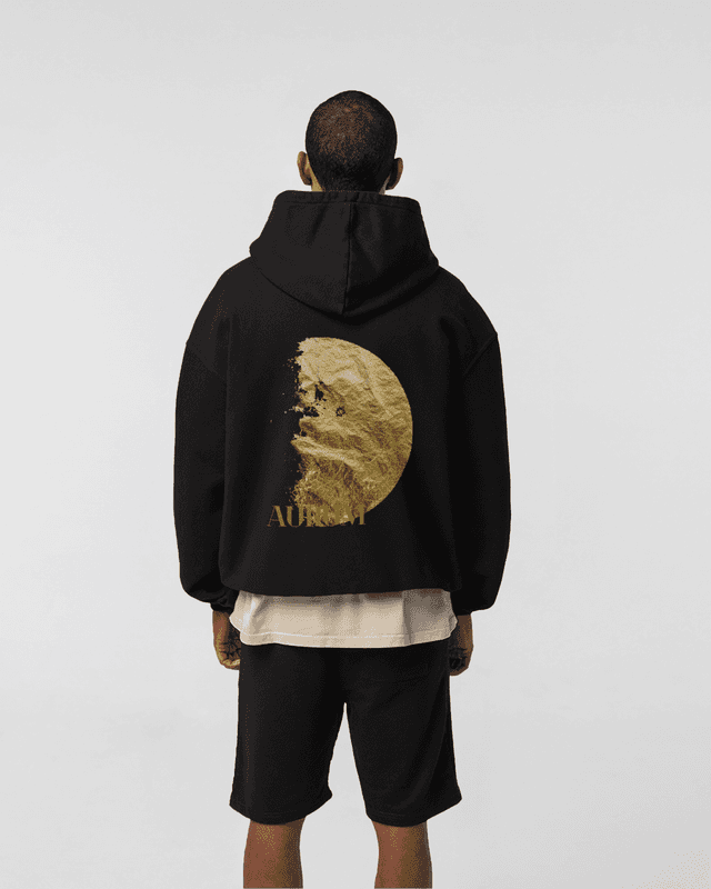 Lunar Crescent Overized Hoodie